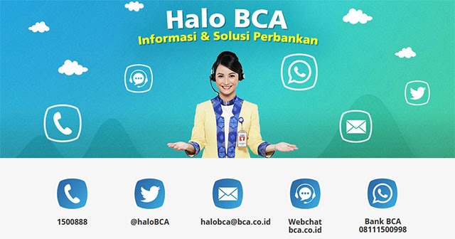 Cara Kontak CS BCA via Call Center Halo BCA, E-mail, Sosmed
